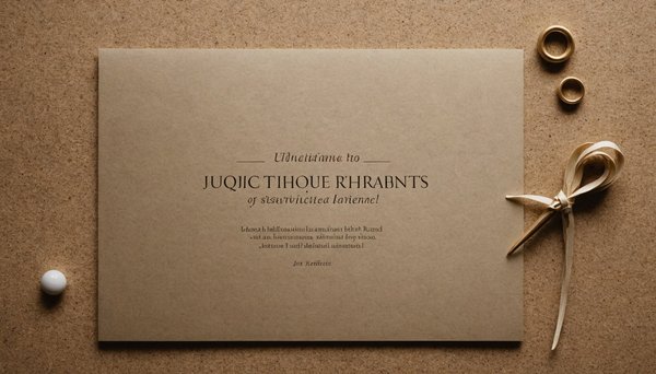 Les matériaux innovants pour des invitations et faire-part uniques